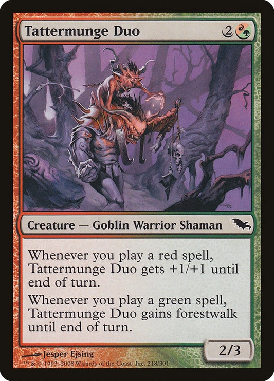Image for Tattermunge Duo (218) - Magic: The Gathering