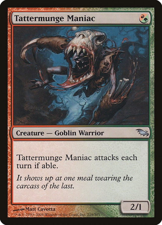 Image for Tattermunge Maniac (219) - Magic: The Gathering