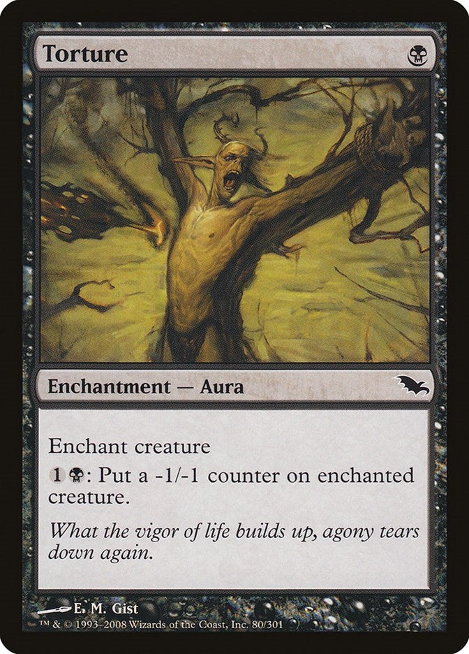 Image for Torture (80) - Magic: The Gathering