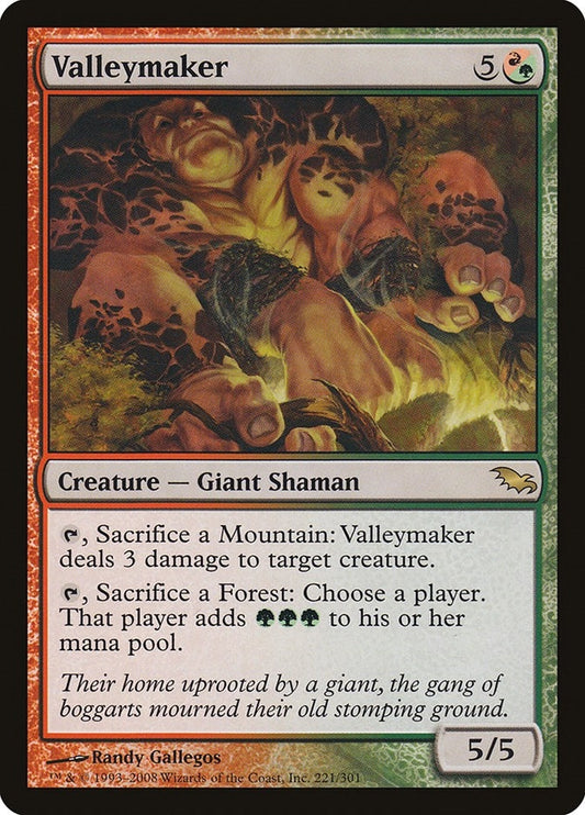 Image for Valleymaker (221) - Magic: The Gathering