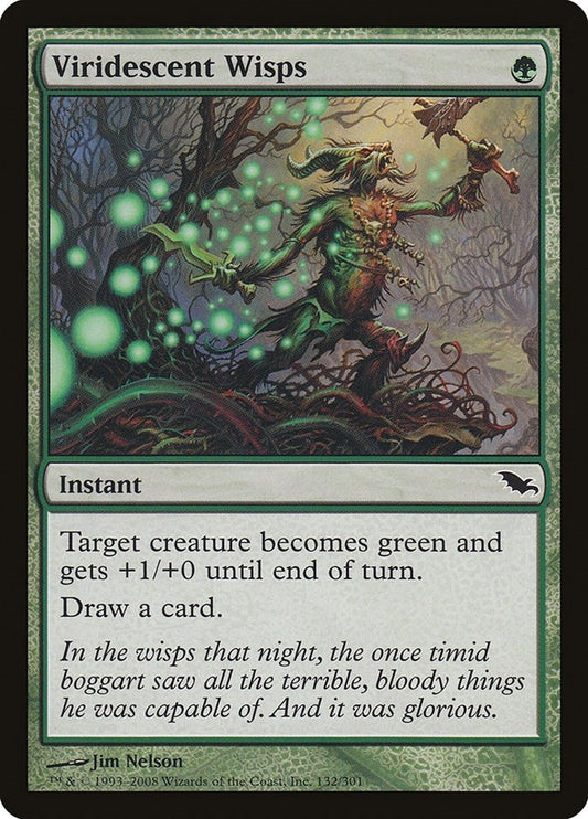Image for Viridescent Wisps (132) - Magic: The Gathering