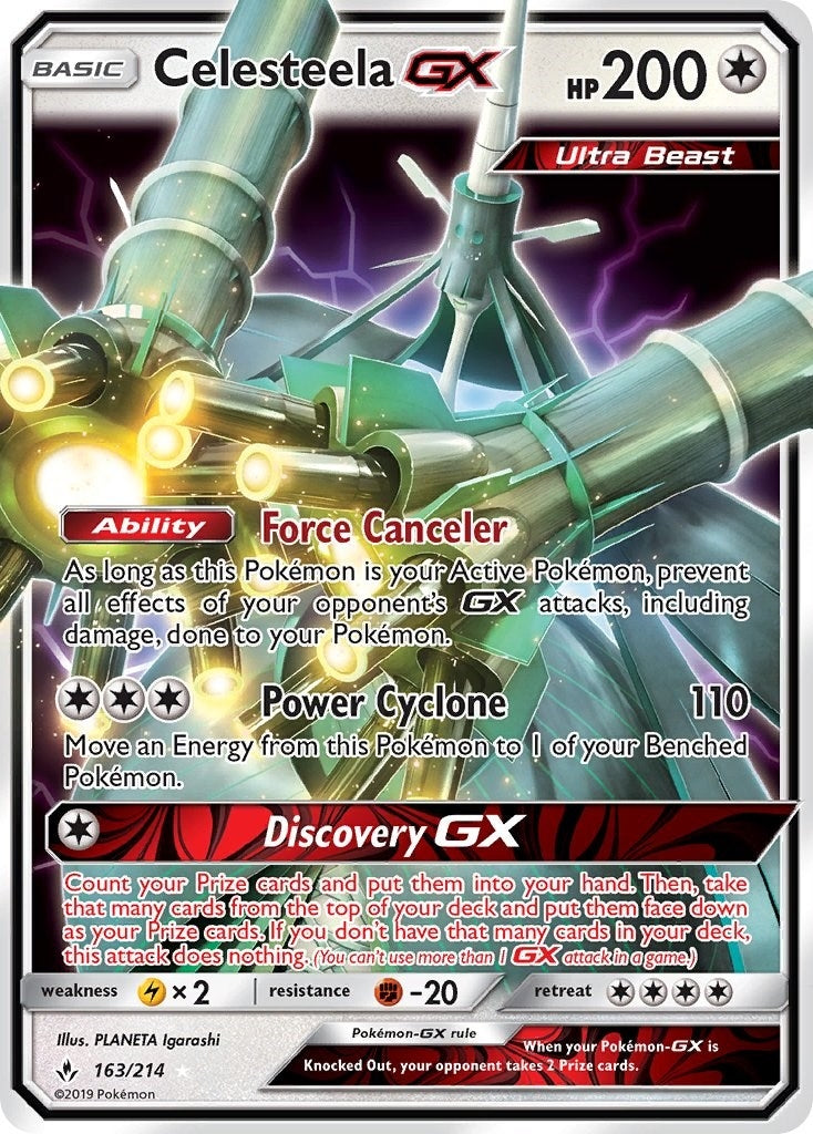 Image for Celesteela GX (163/214) - Pokemon