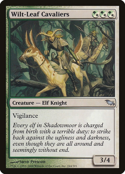 Image for Wilt-Leaf Cavaliers (244) - Magic: The Gathering