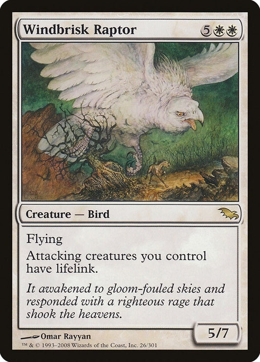 Image for Windbrisk Raptor (26) - Magic: The Gathering