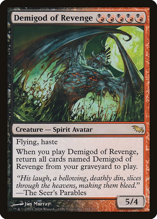 Image for Demigod of Revenge (183) - Magic: The Gathering