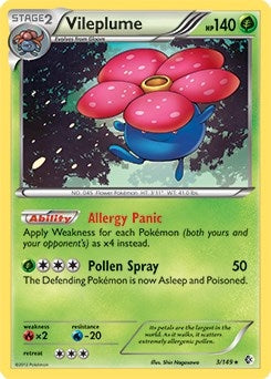 Image for Vileplume - 3/149 (BW Boundaries Crossed) (003/149) - Pokemon