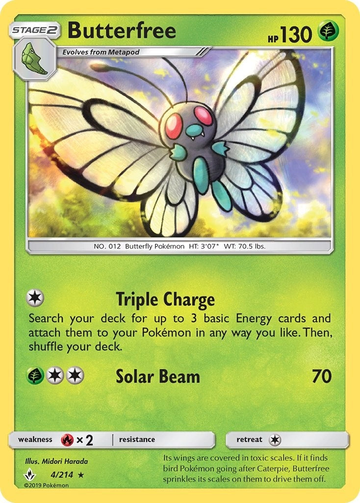 Image for Butterfree (4/214) - Pokemon