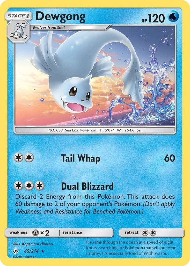Image for Dewgong (45/214) - Pokemon