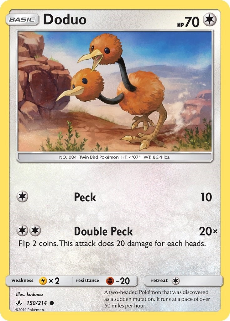 Image for Doduo (150/214) - Pokemon