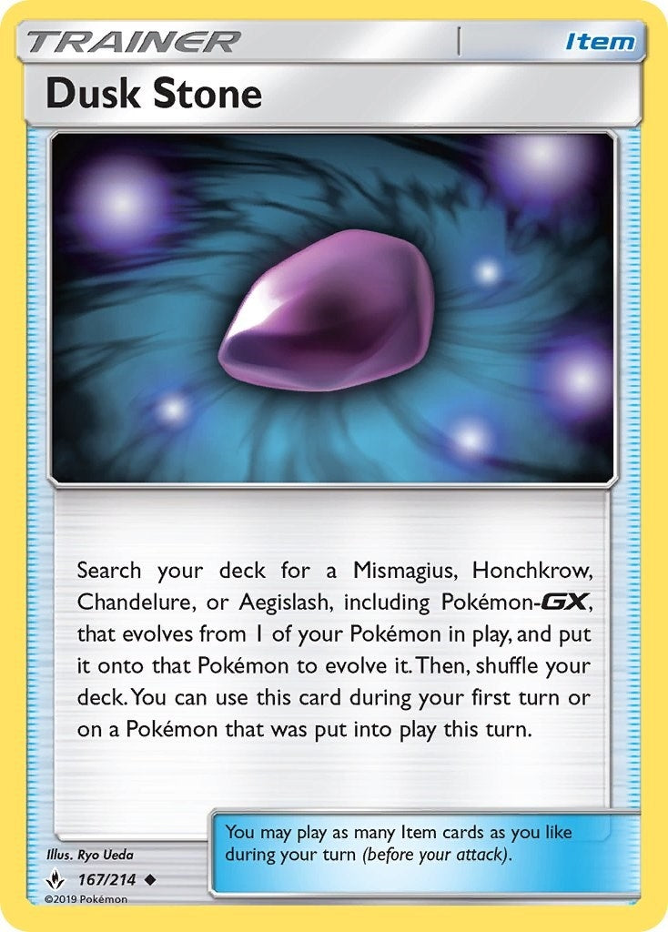 Image for Dusk Stone (167/214) - Pokemon