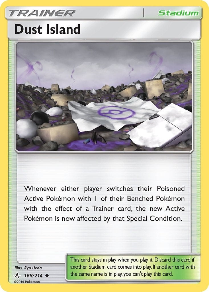 Image for Dust Island (168/214) - Pokemon