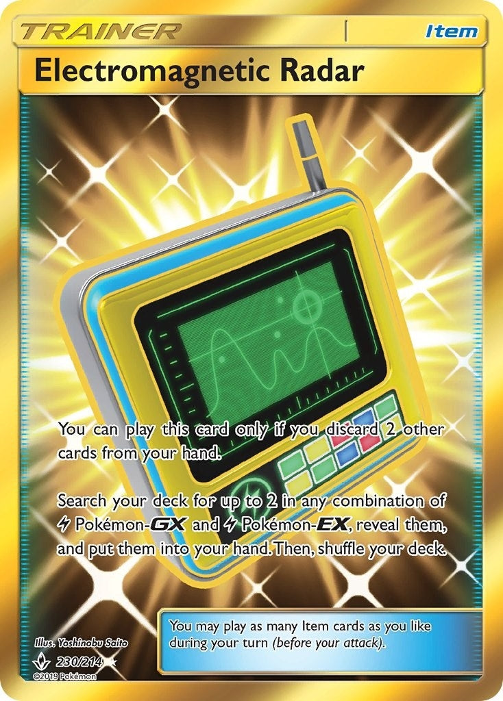 Image for Electromagnetic Radar (Secret) (230/214) - Pokemon