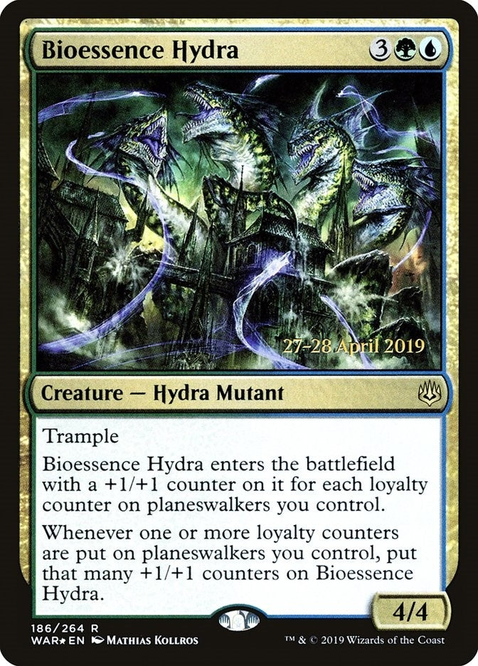 Image for Bioessence Hydra (186) - Magic: The Gathering