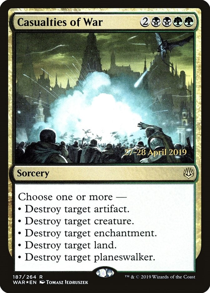 Image for Casualties of War (187) - Magic: The Gathering