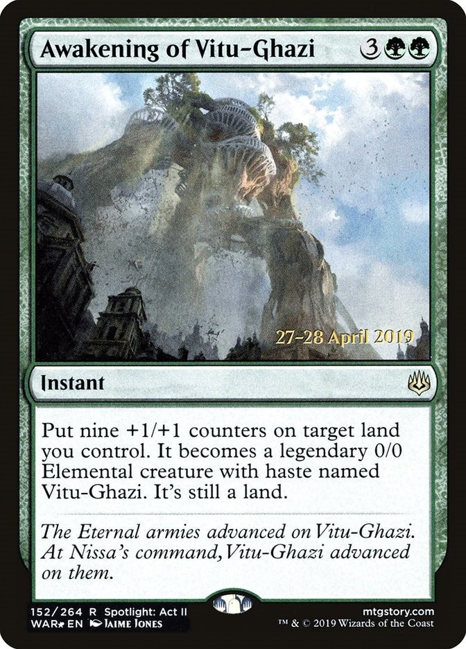 Image for Awakening of Vitu-Ghazi (152) - Magic: The Gathering
