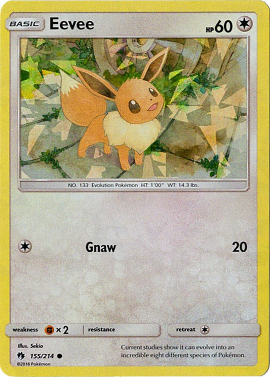 Image for Eevee - 155/214 (Let's Play, Eevee!) (Cracked Ice Holo) (155/214) - Pokemon