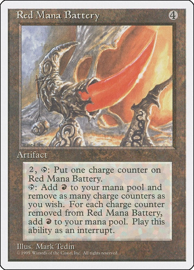 Image for Red Mana Battery - Magic: The Gathering