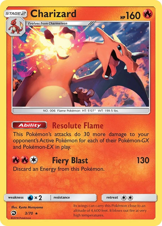 Image for Charizard - 3/70 (Let's Play, Eevee!) (003/070) - Pokemon