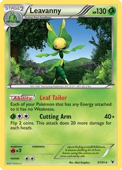 Image for Leavanny - 3/101 (BW Noble Victories) (003/101) - Pokemon