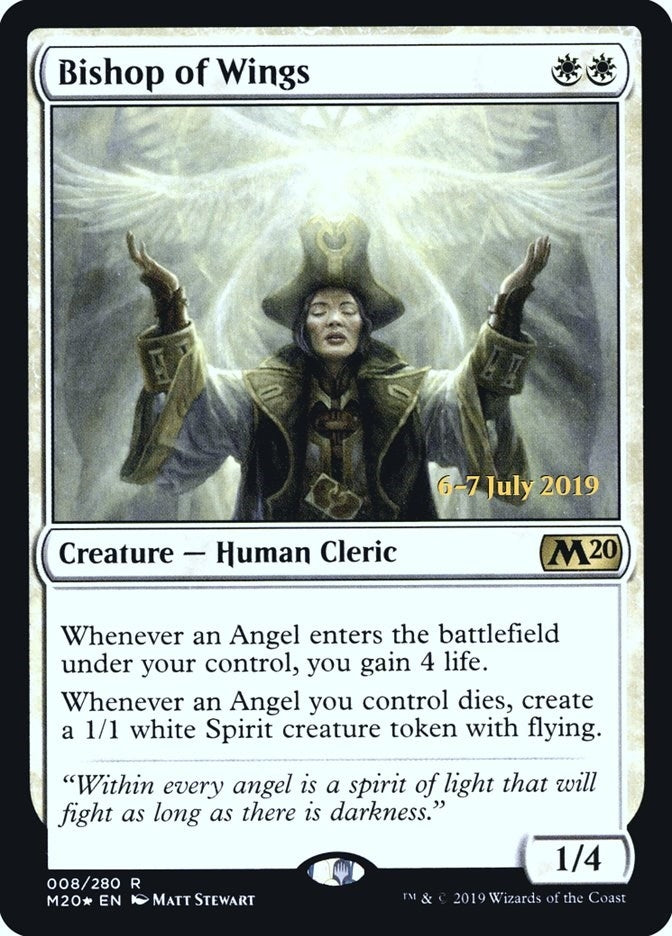 Image for Bishop of Wings (8) - Magic: The Gathering