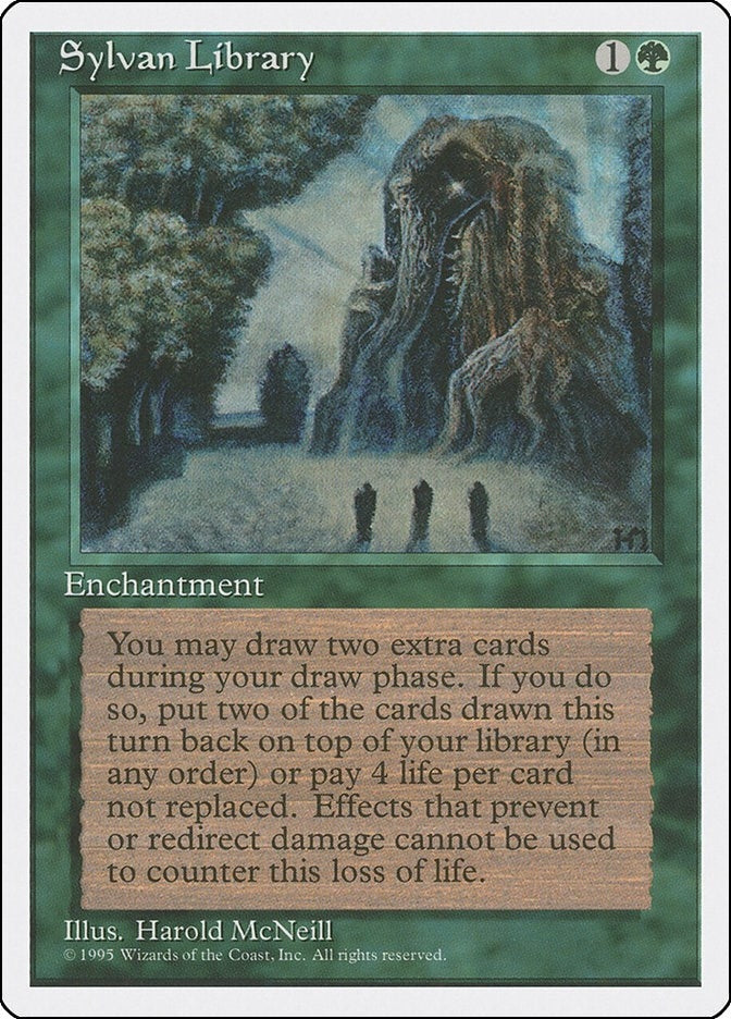 Image for Sylvan Library (157) - Magic: The Gathering