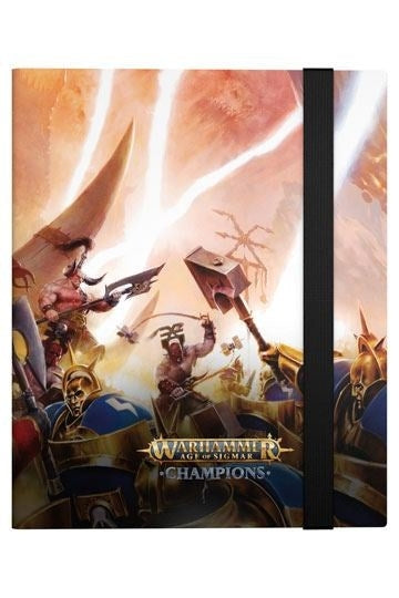 Image for Binder - 18-Pocket Side-Loading FlexXfolio - Warhammer Age of Sigmar: Champions - Chaos vs. Order - Storage Albums