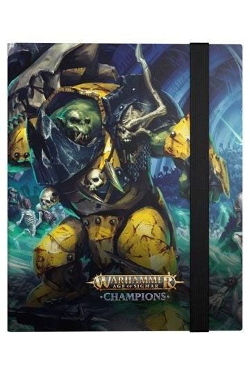Image for Binder - 18-Pocket Side-Loading FlexXfolio - Warhammer Age of Sigmar: Champions - Destruction vs. Death - Storage Albums
