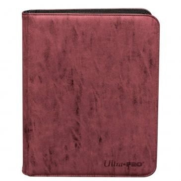 Image for Suede Collection 9-Pocket Premium PRO-Binder - Ruby - Storage Albums