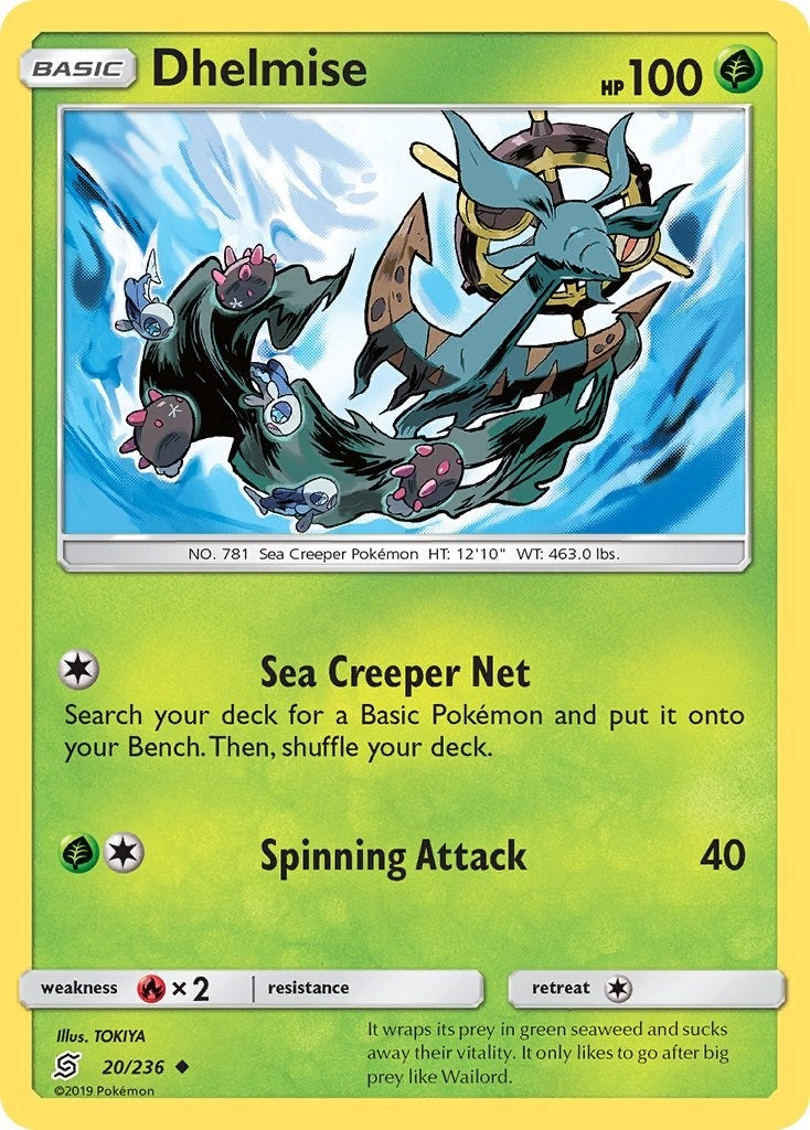Image for Dhelmise (20/236) - Pokemon