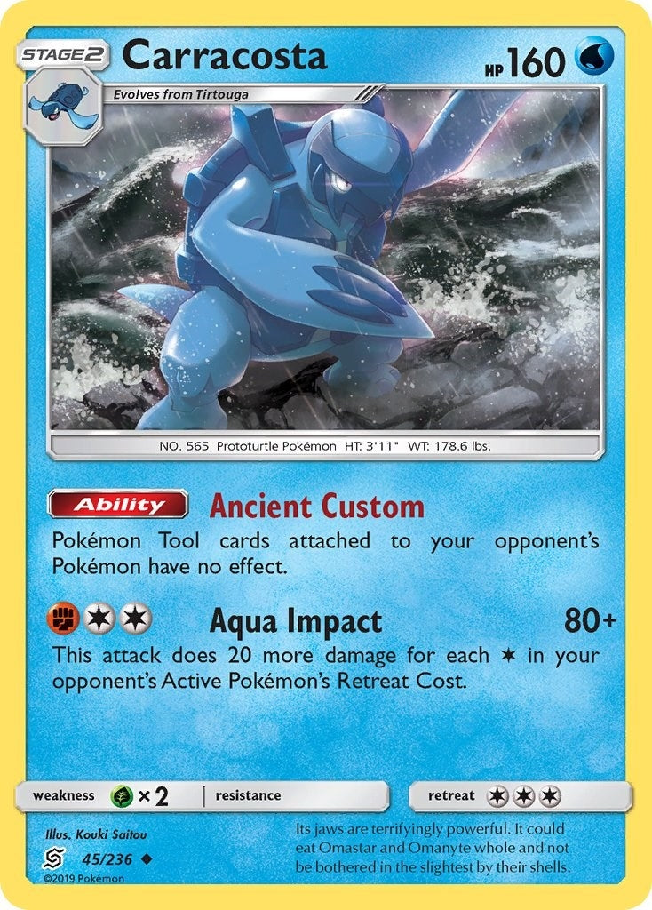 Image for Carracosta (45/236) - Pokemon
