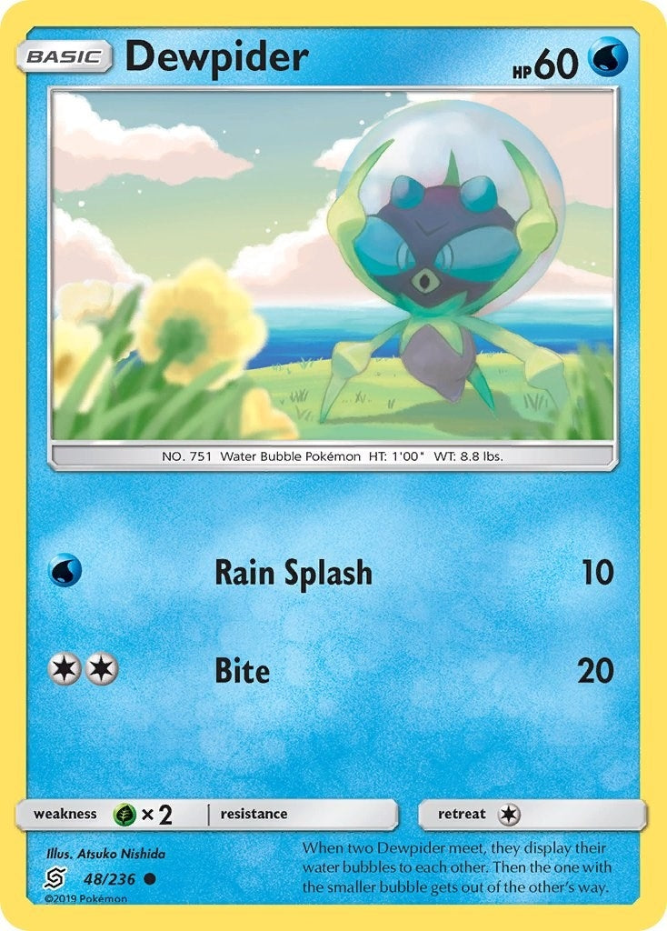 Image for Dewpider (48/236) - Pokemon