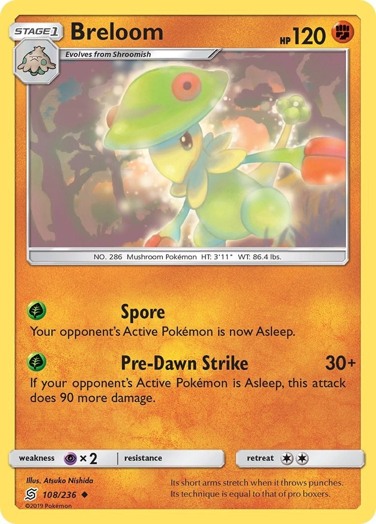 Image for Breloom (108/236) - Pokemon