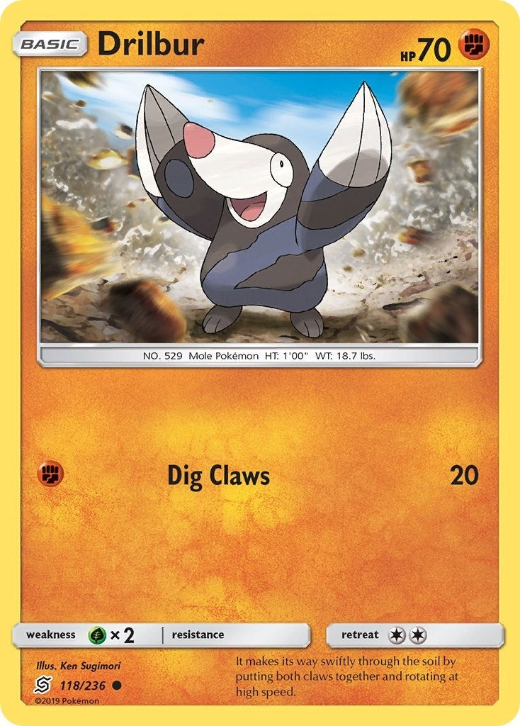 Image for Drilbur (118/236) - Pokemon