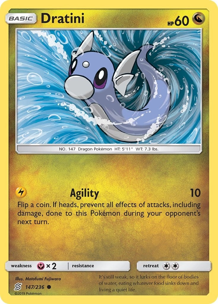 Image for Dratini (147) (147/236) - Pokemon