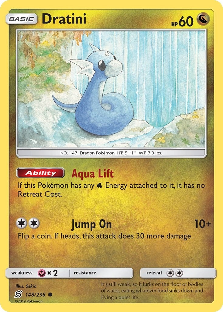 Image for Dratini (148) (148/236) - Pokemon