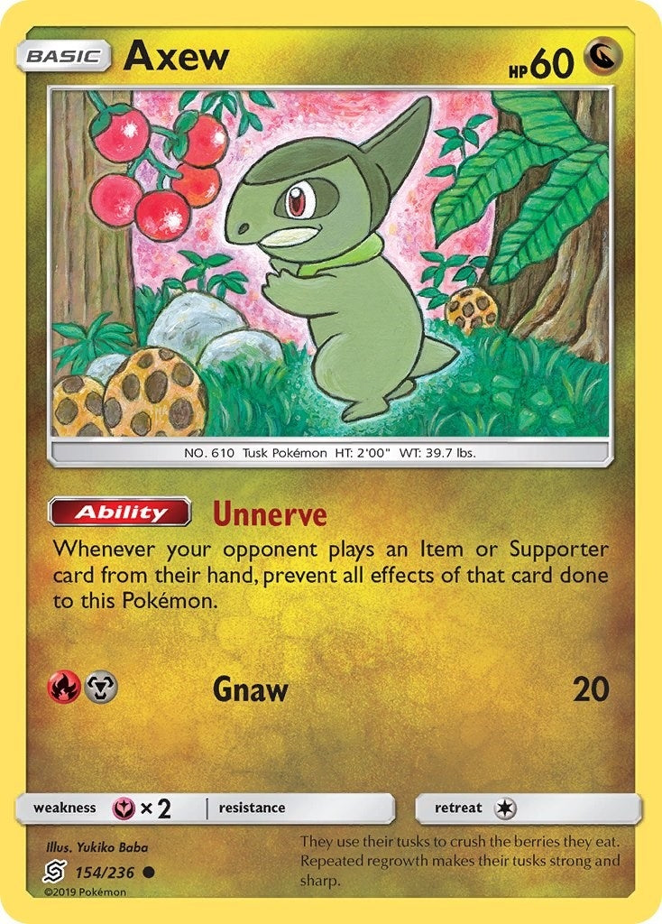 Image for Axew (154/236) - Pokemon