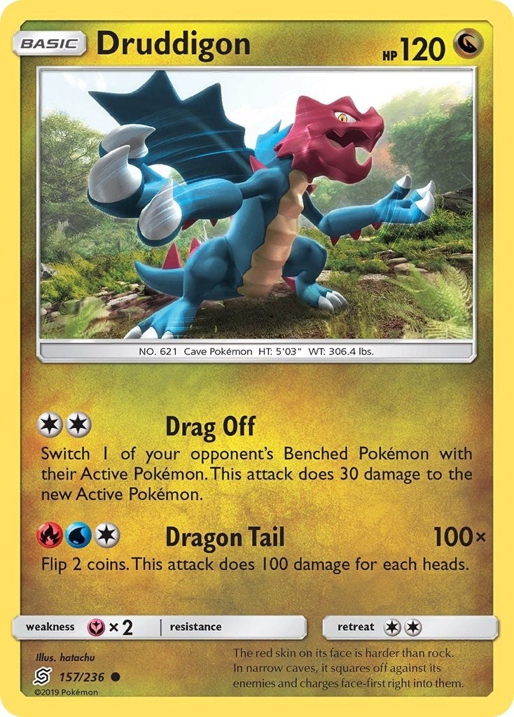 Image for Druddigon (157/236) - Pokemon