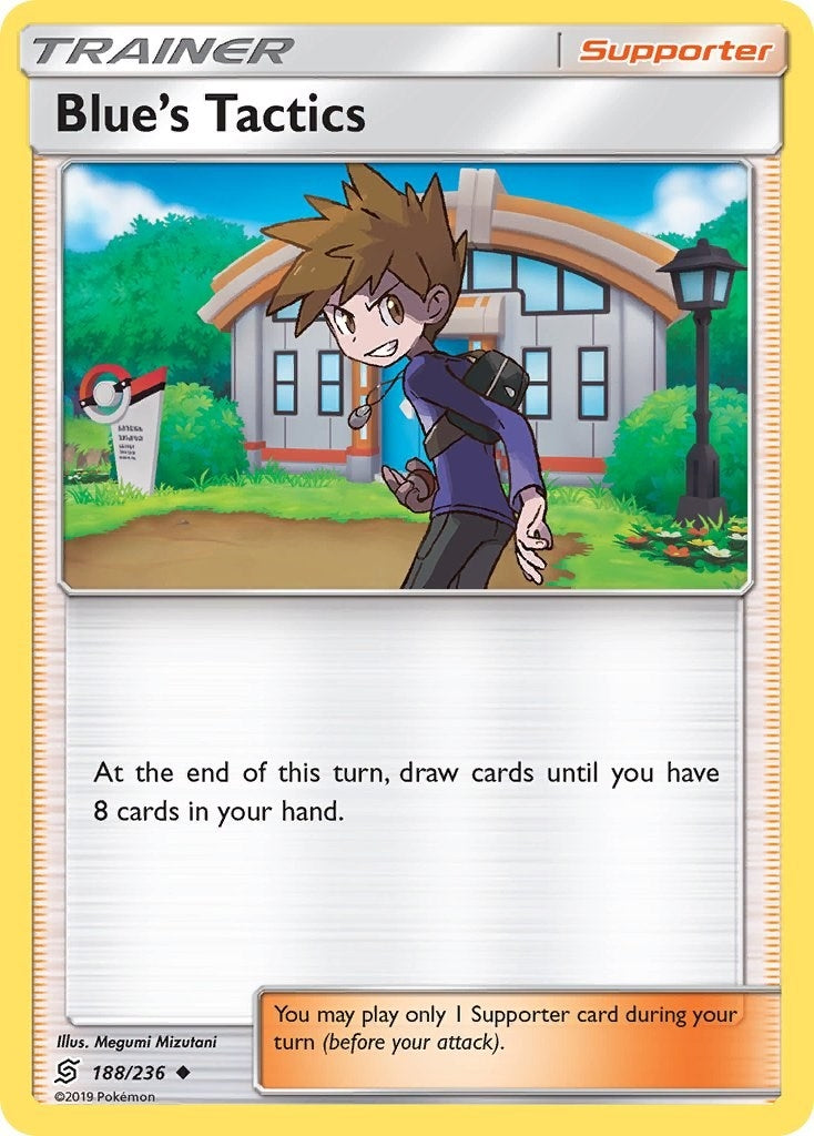 Image for Blue's Tactics (188/236) - Pokemon