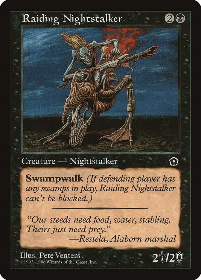 Image for Raiding Nightstalker - Magic: The Gathering