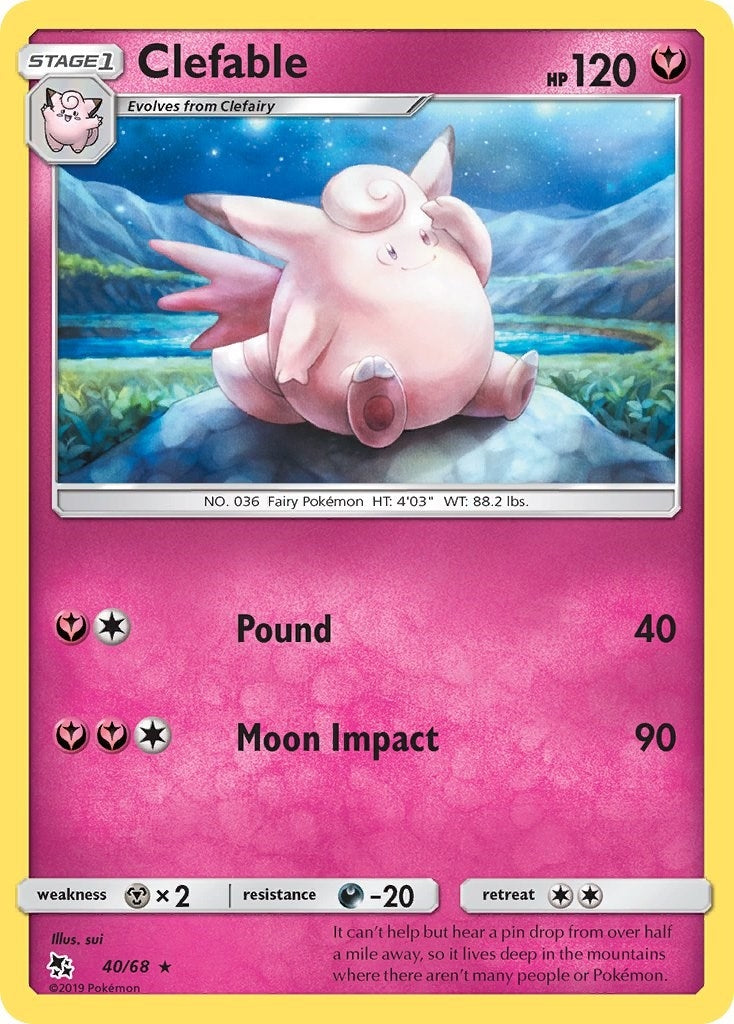 Image for Clefable (40/68) - Pokemon