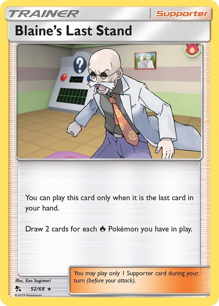 Image for Blaine's Last Stand (52/68) - Pokemon