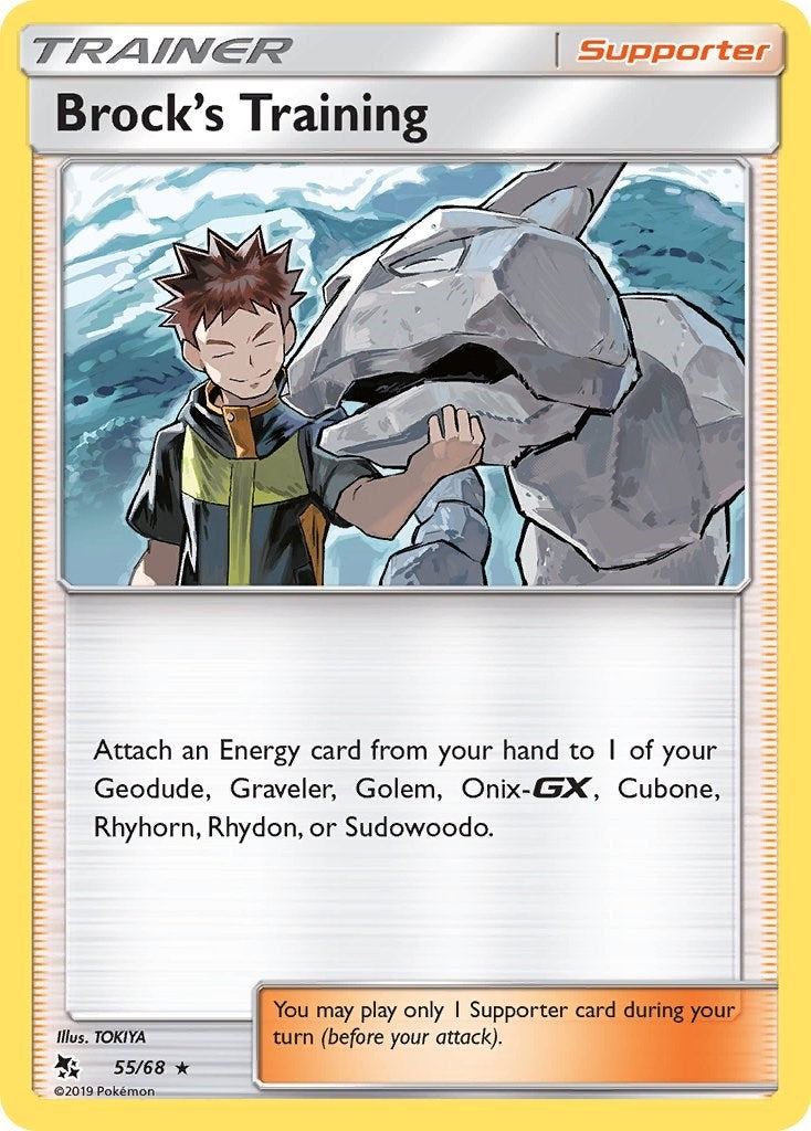 Image for Brock's Training (55/68) - Pokemon