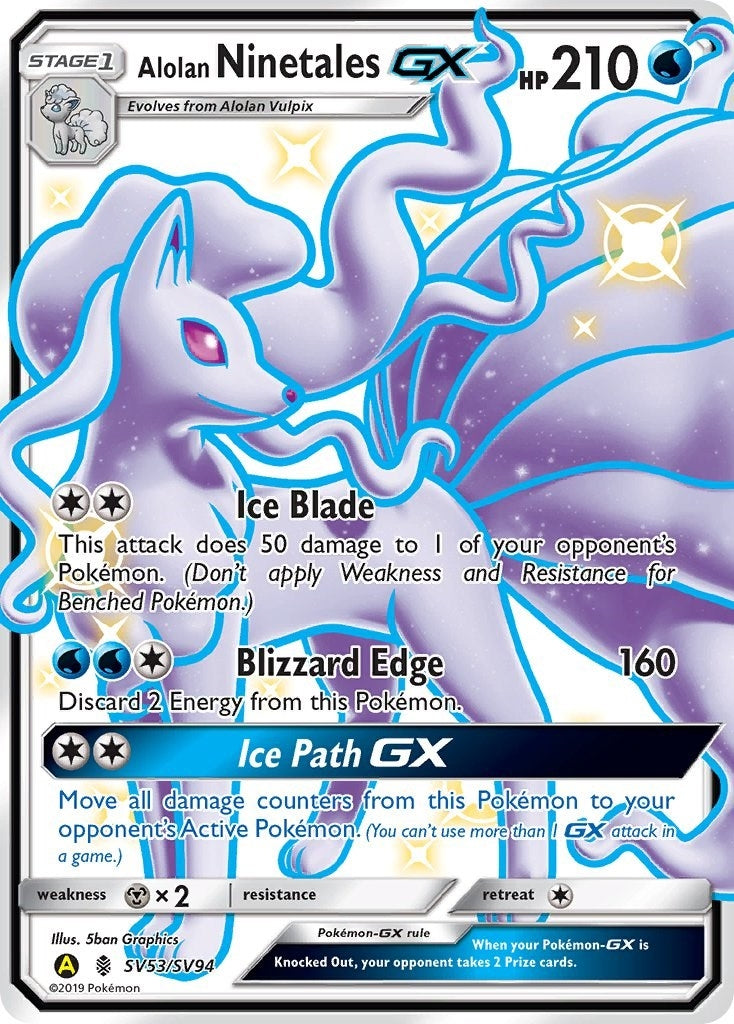 Alolan Ninetales GX (SV53/SV94)