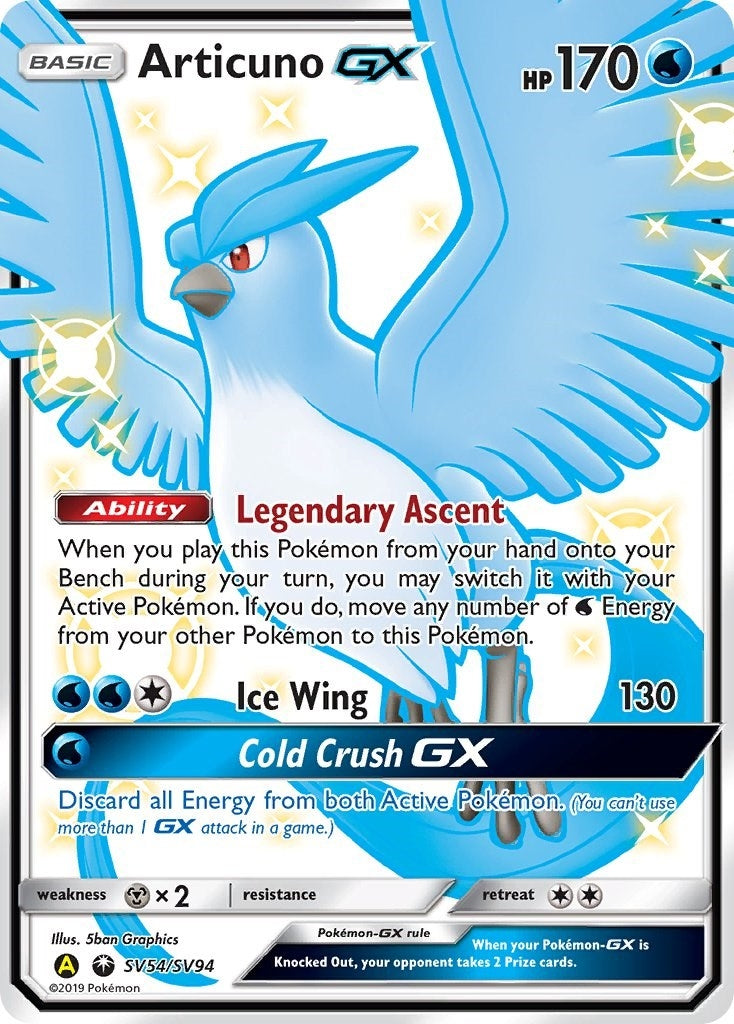 Image for Articuno GX (SV54/SV94) - Pokemon