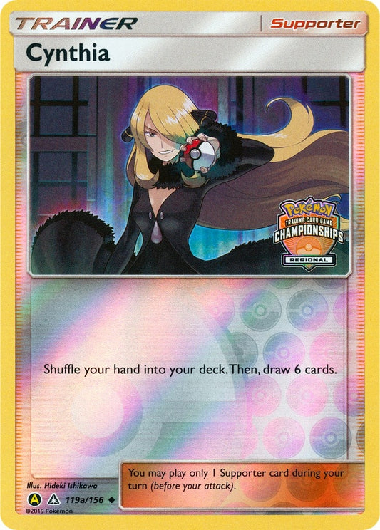 Image for Cynthia - 119a/156 (Regional Championships) (119a/156) - Pokemon