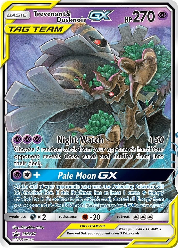 Trevenant & Dusknoir GX - SM217 (SM217)