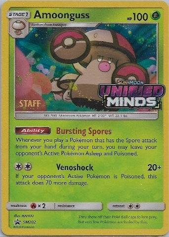 Amoonguss - SM202 (Prerelease) [Staff] (SM202)