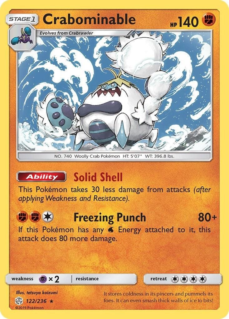 Image for Crabominable (122/236) - Pokemon