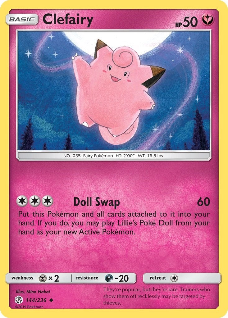 Image for Clefairy (144/236) - Pokemon