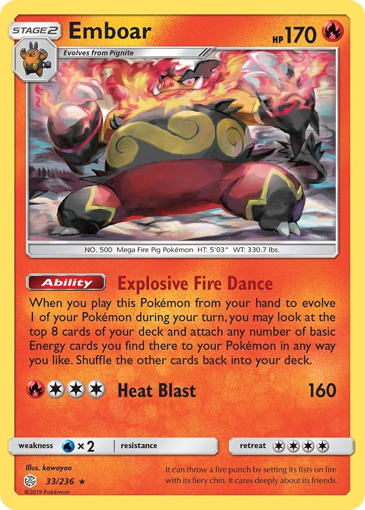 Image for Emboar (33/236) - Pokemon